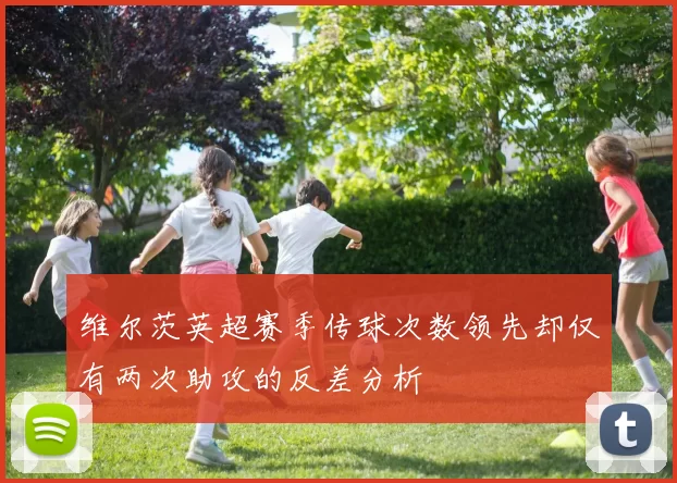 维尔茨英超赛季传球次数领先却仅有两次助攻的反差分析